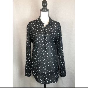 Gap Boyfriend Fit Popover Shirt XL
